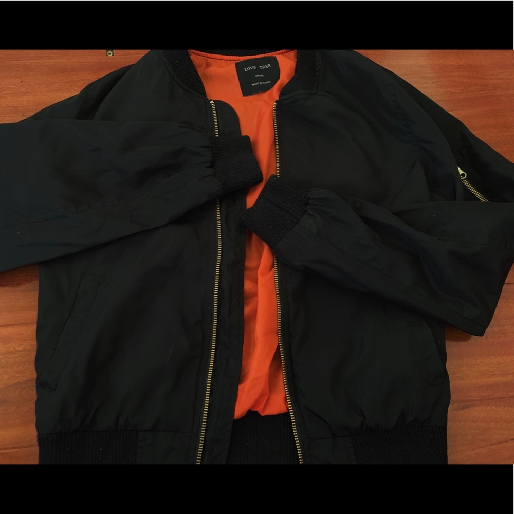 BLACK BOMBER JACKET ❗️💋